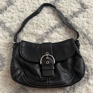 Coach Soft Leather Shoulder Bag